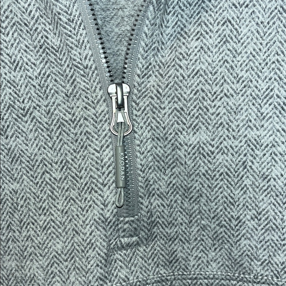 NWT -Kyodan Women's Outdoor Mock Collar Quarter Zip Long Sleeve Pullover - Large - Picture 9 of 11